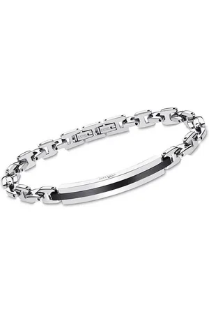 Lotus Edelstahlarmband Armband silber schwarz (Armband), Armbänder für Herren Edelstahl (Stainless Steel) - Verkäufer: Fit4Style Silberschmuck - IMPPAC