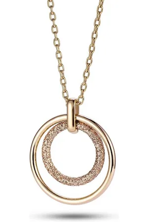 Kingka Kette mit Anhänger Glamour Stardust Kette CIRCLES "Passion", mit mineralisierter Oberfläche - Verkäufer: