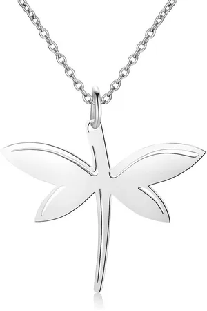Ailoria Edelstahlkette LIBELLULE Halskette (1-tlg., inkl. Schmucksäckchen), aus Edelstahl mit Libellen-Anhänger - Verkäufer: Lifestyle Delights