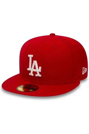 New Era Baseball Cap 59Fiftys Cap - LA DODGERS - Scarlet-White - Verkäufer: Fashioncode