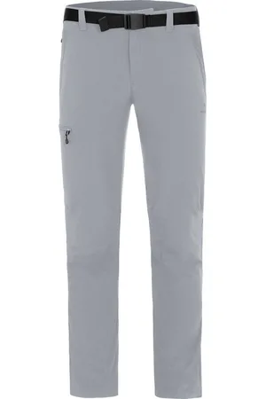 Bergson Outdoorhose HUBBARD Herren Wanderhose, vielseitig, pflegeleicht, Normalgrößen, hellgrau - Verkäufer: