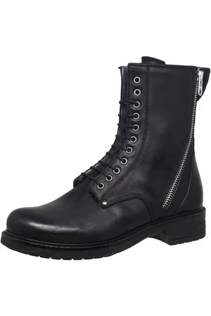 Momino 3550M Leder Boots Stiefeletten Stiefel Lammfell Winter Schnürstiefelette - Verkäufer: Alex und Elis Kinderschuhe