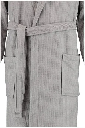Rhomtuft Unisex-Bademantel Face & Body Kapuze Pique, Kapuze, 100% Baumwolle - Verkäufer: HandtuchWelt