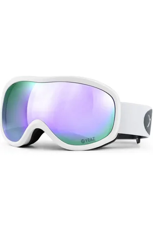 YEAZ Skibrille STEEZE Ski- und Snowboard-Brille violett/weiss, Premium-Ski- und Snowboardbrille für Erwachsene und Jugendliche - Verkäufer: Lifestyle Delights