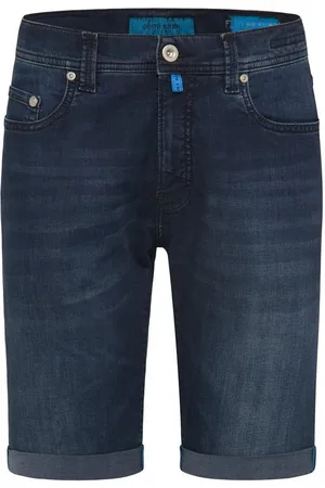 Pierre Cardin 5-Pocket-Jeans LYON FUTUREFLEX SHORTS deep blue used 3852 8885.42 - - Verkäufer: Jeans-Manufaktur