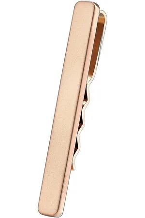 Karisma Krawattennadel Hochwertige Herren Edelstahl 316L Krawattennadel, /Krawattenklammer/Tie Clip Farbwahl KTC201 - Roségold - Verkäufer: Schmuck