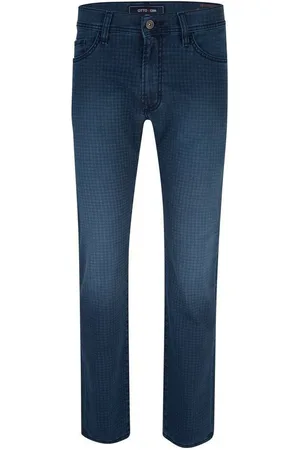 Otto Kern 5-Pocket-Jeans JOHN blue used patterned 67042 6700.6822 - Verkäufer: Jeans-Manufaktur