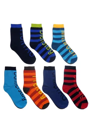 WERI SPEZIALS Strumpfhersteller GmbH Basicsocken Socken Set für Jungs und Herren >>Wochentage<< aus Baumwolle - Verkäufer: Strumpf-Welt GbR