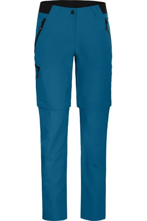 Bergson Outdoorhose VIDAA COMFORT Zipp-Off Damen Wanderhose, leicht, strapazierfähig, Normalgrößen, Saphir - Verkäufer: