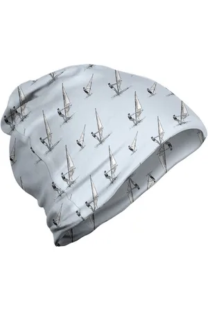 Abakuhaus Beanie Wandern im Freien Pastell Man Doing Windsurfen Motiv - Verkäufer: Color-D Textile GmbH
