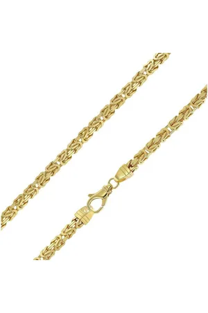trendor Königskette Königskette Collier Gold auf Silber 925 Breite 4,7 mm - Verkäufer: uhrcenter