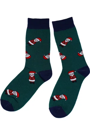 WERI SPEZIALS Strumpfhersteller GmbH Basicsocken Herren Socken >>Weihnachtsmann<< aus Baumwolle - Verkäufer: Strumpf-Welt GbR