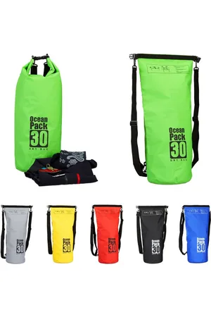 Relaxdays Drybag Ocean Pack 30L wasserdicht, Grün - Verkäufer:
