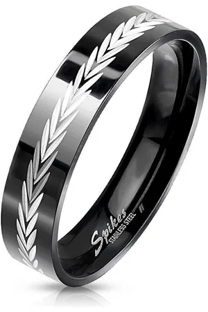 Bungsa Fingerring Ring Pfeile aus Edelstahl Herren (Ring, 1-tlg), Männer - Verkäufer:
