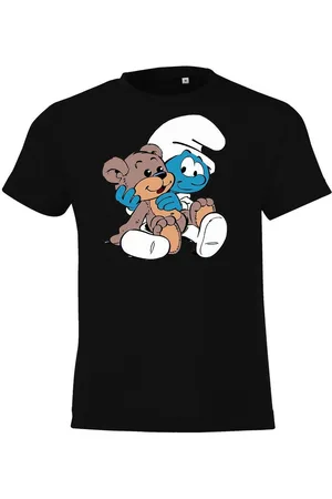 Youth Designz T-Shirt Kinder T-Shirt Modell Baby Schlumpf Mit trendigem Front Print - Verkäufer: EmDa Trading GmbH
