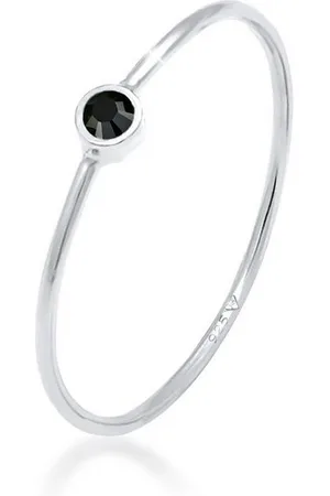 Elli Fingerring Stacking Basic Kristalle 925 Silber - Verkäufer: JULIE & GRACE GmbH