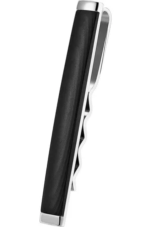 Karisma Krawattennadel Hochwertige Herren Edelstahl 316L mit Carbon-Composite, /Krawattenklammer/Tie Clip Farbwahl KTC206 - Silber - Verkäufer: Schmuck