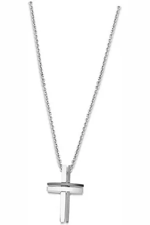 Lotus Edelstahlkette Halskette silber (Halsketten, Halskette), für Herren aus Edelstahl (Stainless Steel) - Verkäufer: Fit4Style Silberschmuck - IMPPAC