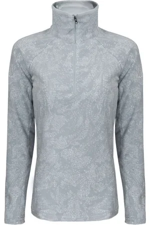 Columbia Strickfleece-Pullover Glacial™ IV Print 1/2 Zip mit aufgesticktem Schriftzug am Arm - Verkäufer: bonvenon