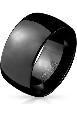 Bungsa Fingerring Ring breit glänzend aus Edelstahl Herren (Ring, 1-tlg), Männer - Verkäufer: