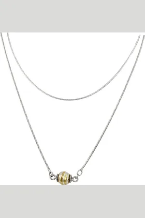 SilberDream Silberkette Kugel Halskette silber gold (Halskette), Halsketten (Kurgel) ca. 45cm, 925 Sterling Silber, vergoldet (Gelbgold - Verkäufer: Fit4Style Silberschmuck - IMPPAC
