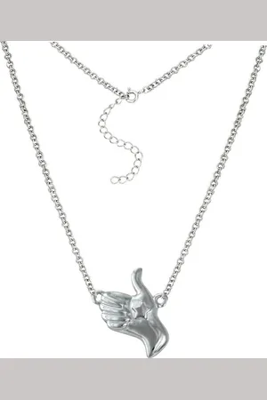 SilberDream Silberkette Daumen hoch Halskette 925er (Halskette), Halsketten (Daumen hoch) ca. 41cm bis 46cm, 925 Sterling Silber, Farbe - Verkäufer: Fit4Style Silberschmuck - IMPPAC