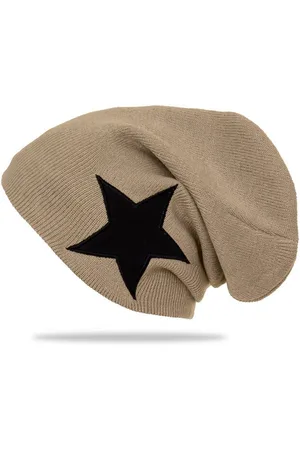 CASPAR Beanie MU094 klassische Fein Strick Unisex Mütze mit STERN - Verkäufer: & SIKORA