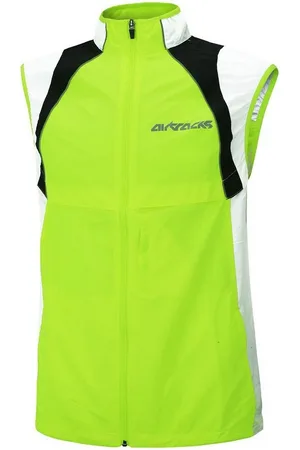Airtracks Funktionsweste Herren Fahrradweste / Laufweste (leichte Radweste Reflektierend Winddicht Atmungsaktiv) » S M L XL XXL XXXL « - Verkäufer: Sport