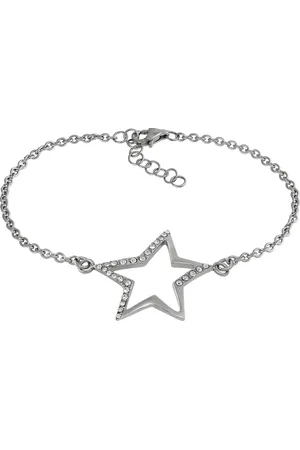 Amello Edelstahlarmband Stern Armband Edelstahl (Armband), Armbänder für Damen Edelstahl (Stainless Steel) - Verkäufer: Fit4Style Silberschmuck - IMPPAC