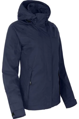 Bergson Regenjacke ROCKRIDER Damen Regenjacke, Netzfutter, 12000 mm Wassersäule, Normalgrößen, pea - Verkäufer: