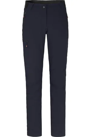 Bergson Outdoorhose RITAMÄKI COMFORT Damen Winter-Wanderhose, warm gefüttert, elastisch, Kurzgrößen, Nacht - Verkäufer: