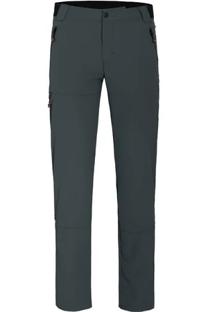 Bergson Outdoorhose ARRESÖ COMFORT (slim) leichte Herren Wanderhose, Normalgrößen, dunkel - Verkäufer: