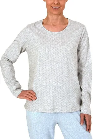 Normann Relaxanzug Damen Shirt Top langarm, Minimal-Print, Mix & Match -191 219 904 - Verkäufer: Fairway