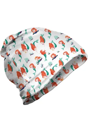 Abakuhaus Beanie Wandern im Freien Meerjungfrau Seegeschöpf Mädchen-Karikatur - Verkäufer: Color-D Textile GmbH