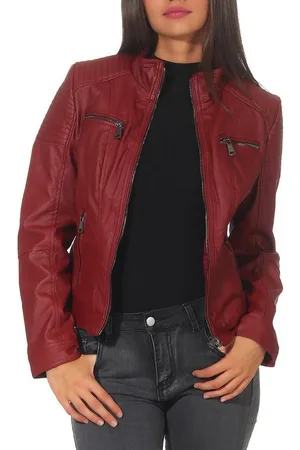malito more than fashion Lederimitatjacke 5179 Bikerjacke kurz geschnitten Slim Fit - Verkäufer: malito
