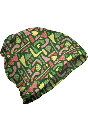 Abakuhaus Beanie Wandern im Freien Hipster Unregelmäßige bunte Formen - Verkäufer: Color-D Textile GmbH