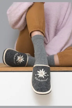Adelheid Glücksbringer Filzpantoffel Pantoffel - Verkäufer: