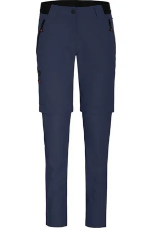 Bergson Outdoorhose VIDAA COMFORT Zipp Off (slim) Damen Wanderhose, leicht strapazierfähig, Normalgrößen, peacoat - Verkäufer: