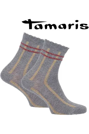 Tamaris Basicsocken mit farblich abgesetzten Streifen (Packung, 1-Paar, 1 Paar) aus hautfreundlicher Baumwolle - Verkäufer: Meine Strümpfe
