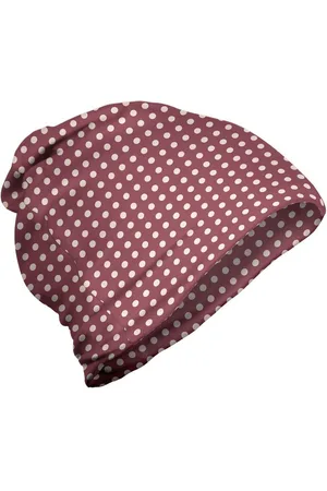 Abakuhaus Beanie Wandern im Freien Punktmuster Bicolor Drucken mit Punkten - Verkäufer: Color-D Textile GmbH