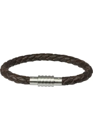 Amello Edelstahlarmband Armband braun Herren Armschmuck (Armband), Herren Armband ca. 20,5cm, Edelstahl (Stainless Steel), Farbe: braun - Verkäufer: Fit4Style Silberschmuck - IMPPAC