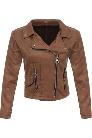 malito more than fashion Lederimitatjacke 19617 Bikerjacke Slim Fit mit Reversekragen - Verkäufer: malito
