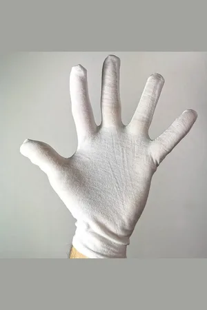 Katara Baumwollhandschuhe Prinzessin, Mario, Mickey Maus Kostümzubehör, 23cm Weiße Handschuhe, Kinder Fasching Karneval, Nikolaus, Mario, Baumwolle - Verkäufer: Corimori GmbH