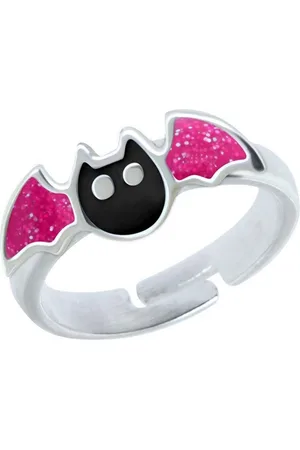 schmuck23 Fingerring Kinder Ring Fledermaus 925 Silber, Kinderschmuck Silberring Mädchen Geschenk - Verkäufer: