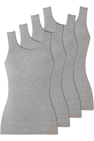 COMAZO Achselhemd 4er Pack Damen Unterhemd Achselträger 2764 (Spar-Set, 4-St) Vegan - Verkäufer: Sibrise