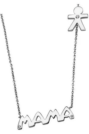 Lotus Silberkette Mama Boy Halskette (Halskette), Halskette Mama Boy ca. 42cm, 925 Sterling Silber, Farbe: silber - Verkäufer: Fit4Style Silberschmuck - IMPPAC