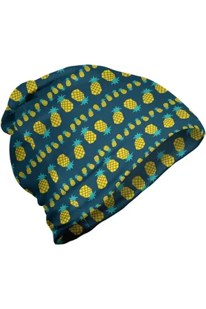 Abakuhaus Beanie Wandern im Freien Hipster Ananas in Flat Style - Verkäufer: Color-D Textile GmbH