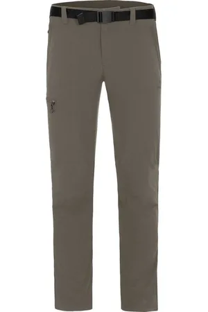 Bergson Outdoorhose HUBBARD Herren Wanderhose, vielseitig, pflegeleicht, Normalgrößen, braun/grün - Verkäufer:
