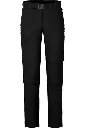 Bergson Outdoorhose NARRABEEN Doppel Zipp-Off Damen Wanderhose, vielseitig pflegeleicht, Kurzgrößen, - Verkäufer:
