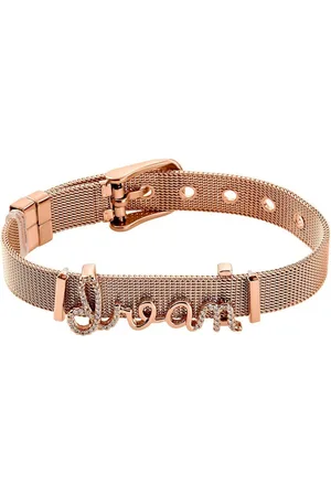 Heideman Armband Mesh Armband Dream poliert (Armband, inkl. Geschenkverpackung), Charms sind austauschbar - Verkäufer: